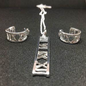 S#1 925 Sterling Silver Roman Numeral Set
